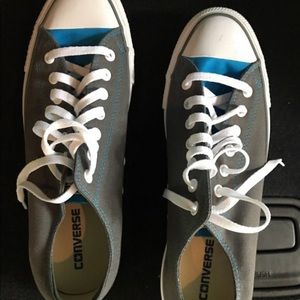 Blue/Grey Mens converse